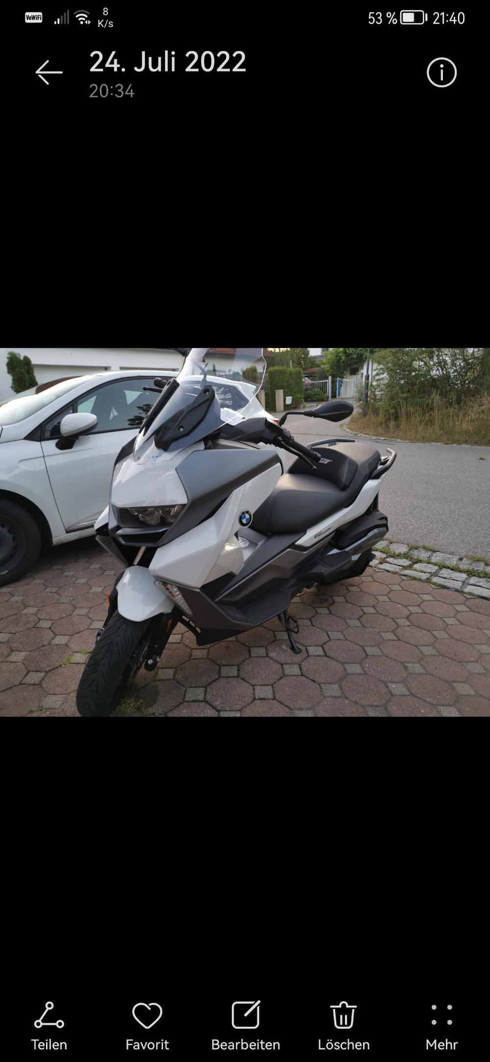 Motorrad verkaufen BMW C400gt  Ankauf